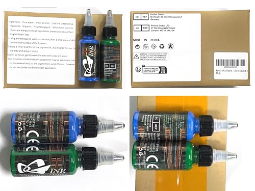BAODELI Tattoo Ink Set Professional - 14 Colors 1oz (30ml) Vegan-Friendly Pigment Ink Supplies,Tattoo Inks Vegan TI4002-30-14