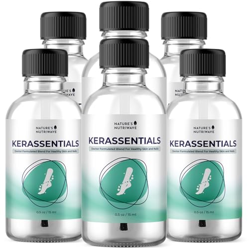 Kerassentials Oil, 8-IN-1 Plant-Based Formula, Natural Ingredients | Made in USA, No Stimulants, Non-GMO ? 15ml, 6 Month Supply
