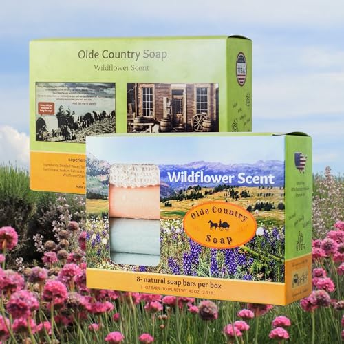 The Original 8-Bar Box - (8) Natural Soap Bars (5oz. each) + (1 pc.) Complimentary Sisal Fiber Soap Bag