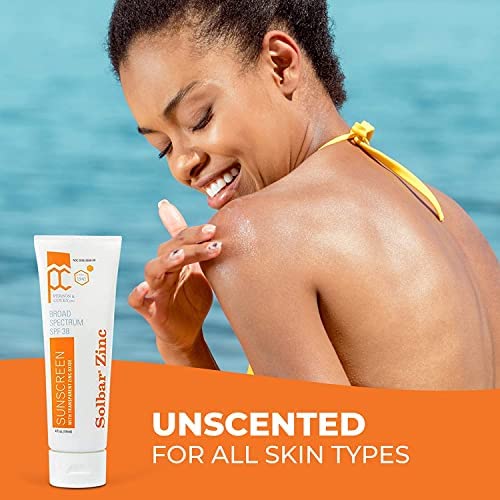 Solbar Zinc Sun Protection Cream SPF 38 4 oz (Pack of 2)
