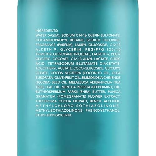 AnatoliaDaphne Fresh Ice Peppermint Body Wash and Shower Gel for MEN with Vitamin E for Jock Itch, Eczema, Ringworm, Body Odor, Body Wash Men with Added Body Oils, LARGE 20.2 FL Oz Bottle