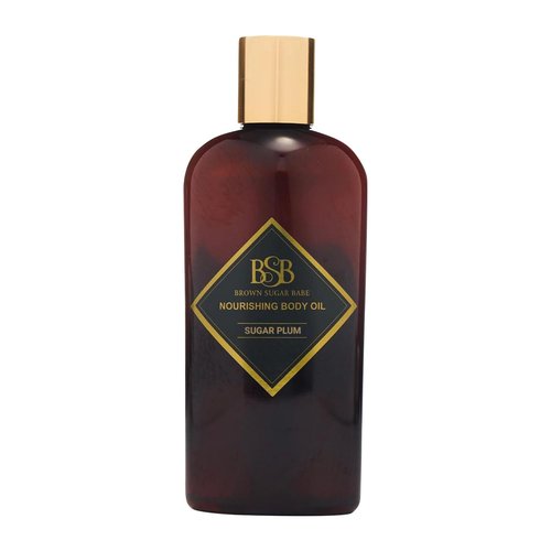 Brown Sugar Babe Sugar Plum Body Oil, Nourishing Scented Oil for Women with Maple and Raspberry Perfume Oils, Skin Care, Paraben Free, Perfume Body-Oil, Made in USA