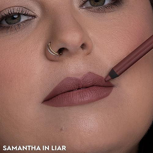Urban Decay 24/7 Glide-On Waterproof Lip Pencil, Smudge-Proof, Longwearing Lip Liner, Smooth & Creamy Colors, Moisturizing Formula with Vitamin E, Prevents Lip Color from Feathering - 0.04 oz