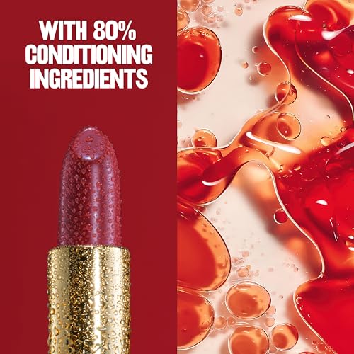 Revlon Super Lustrous Lipstick, Creamy Formula For Soft, Fuller-Looking Lips, Moisturized Feel, 764 On the Mauve, 0.15 oz