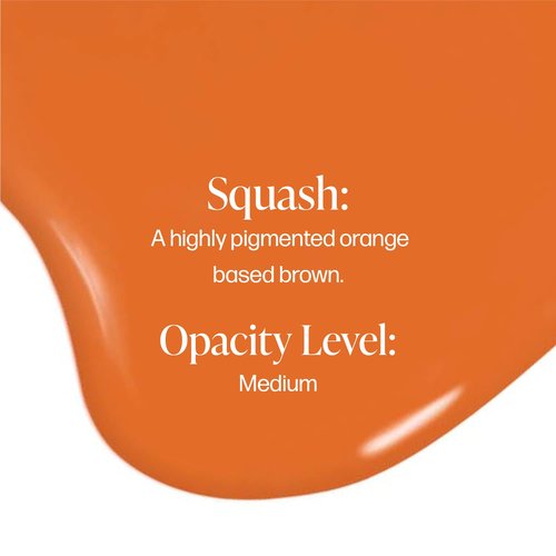 Perma Blend - Squash - Orange-Based Brown Tattoo Ink for Permanent Makeup - Lip Blush Microblading Ink to Enhance Color - Lip Blushing & Tattoo Supplies - Vegan (0.5 oz)