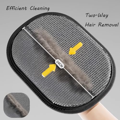 Furhero Pet Hair Remover Electrostatic Gloves Reusable, Furhero Glove, Sniffyuniverse Fur Hero Glove