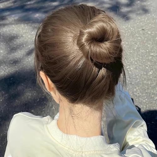 10PCS Hair Bun Maker for Women, Magic Snap Roll Sponge Curler Clips, Easy Donut Maker for Easy Bun Twister, Ballet Buns, French Twist, Updo's, Waves & more - Strong, Flexible, Reusable
