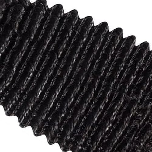 Human Braiding Hair 26 26 26 Inch 3 Bundle 150g Deep Wave Bulk Human Hair for Braiding No Weft Curly for Boho Braids Wet and Wavy Braiding Hair