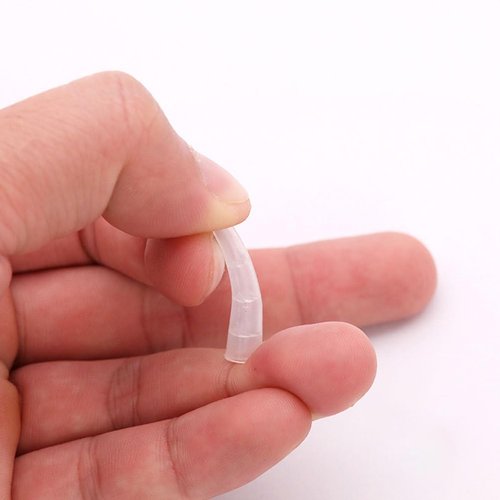 50pcs Tweezer Tip Covers: Clear Tweezer Point Protectors Cap - Makeup Beauty Supplies, General Size