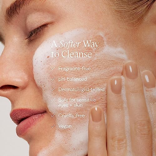 ILIA - The Cleanse Soft Foaming Cleanser + Makeup Remover | Replenish, Hydrate, Cleanse, Soften, Refresh Skin | Non-Toxic, Vegan, Cruelty-Free, Clean (6.76 fl oz | 200 ml)