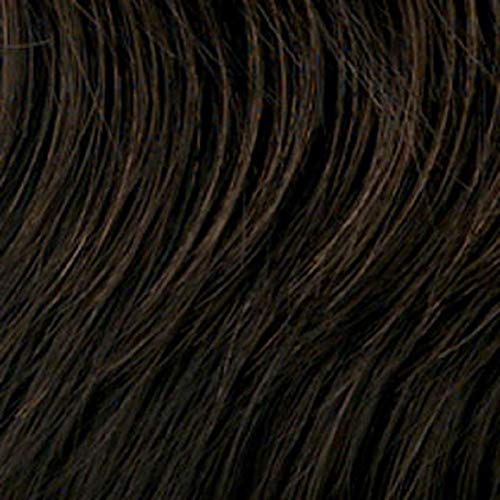 hairuwear Eva Gabor Acclaim Short Layered Petite Size Comfort Cap Wig, Dark Chocolate Mist