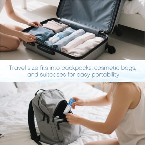 Travel Size Shampoo and Body Wash Bulk, Individually Wrapped Hotel Mini Shower Gel and Small Men Women Cleansing Toiletries Amenities for Hotel/Vacation/Homeless 1 oz (3.7inch, Count, 60)