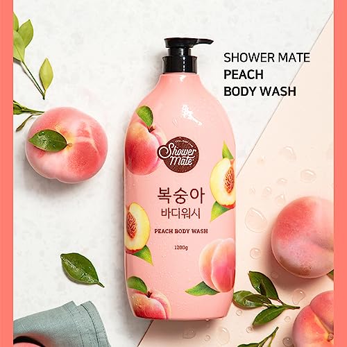 Natural Body Wash 42.3 fl oz, 1.2 kg (Peach)