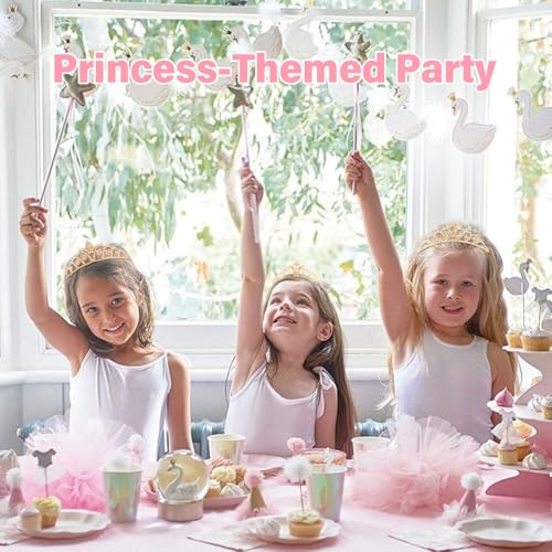 TOBATOBA 10Pcs Gold Tiaras for Women Girls Sparkling Rhinestone Princess Tiara Headband Rapunzel Crowns for Women Tiaras Set Small Tiara Bulk for Birthday Party Wedding School Classroom Costumes Proms