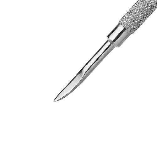 Rui Smiths Professional Cuticle Nippers | Precision Surgical-Grade Stainless Steel Cuticle Trimmer, Double Spring, 4mm Jaw (Quarter Jaw) and Stainless Steel Metal Pusher Style 106