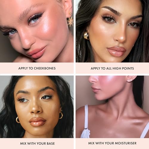 ICONIC LONDON Illuminator | Liquid Highlighting Drops for a Radiant Glow, Cruelty-Free, Vegan Makeup