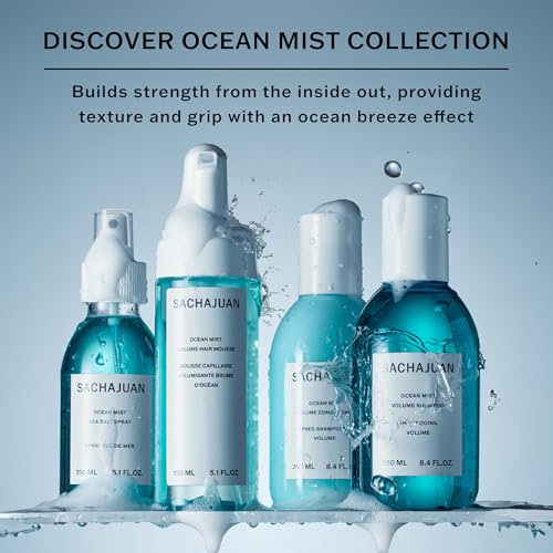 SACHAJUAN Ocean Mist Volume Conditioner, Moisturizes, Protects & Detangles Thin, Fine Hair, Cruelty & Paraben-Free