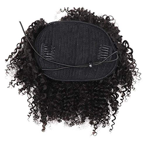 Afro Kinky Curly human hair ponytail extensions Kinky Curly drawstring human hair ponytail hairpieces natural curly clip in ponytail