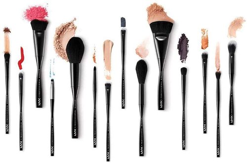 NYX PROFESSIONAL MAKEUP Pro Dual Brow Brush (Pack of 2)