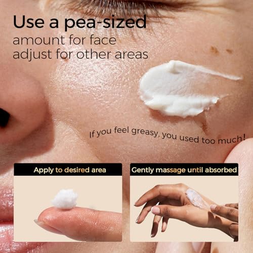 QOOQ 100% Grass Fed Beef Tallow for Skin with Raw Honey & Beach Rose Oil - for Sensitive & Eczema Skin - Natural Face/Body Butter + Lip Balm, Unscented, 4.23 oz