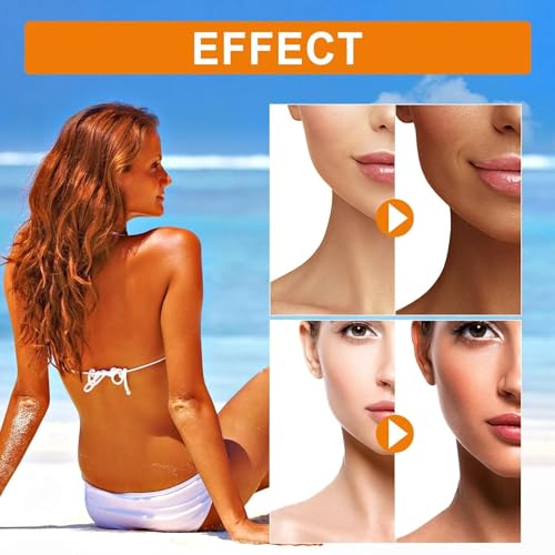 2024 Tanning Gel, Brown Tanning Gel, Tanning Accelerator Cream, Soft Brown Intensive Tanning Luxe Gel,Tanning Luxe Gel, Tanning Cream for Sunbeds & Outdoor Sun 150g/1PC