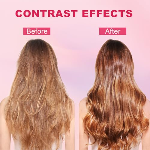 Keratin & Collagen Repair Hair Mask for Damaged Hair | Deep Conditioner Revives Dry, Frizzy, Bleached & Color-Treated Hair | With Argan Oil & Biotin | Treatment for Split Ends | 500ml