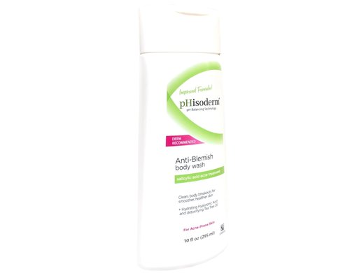 pHisoderm Anti-Blemish Body Wash 10 oz (Pack of 3)