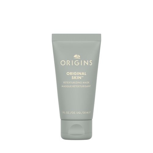 Origins Original Skin Retexturizing Mask | Visibly Minimizes Pores & Refines Skin Texture | With Clay & Jojoba Beads | Travel Size, 1 Fl Oz