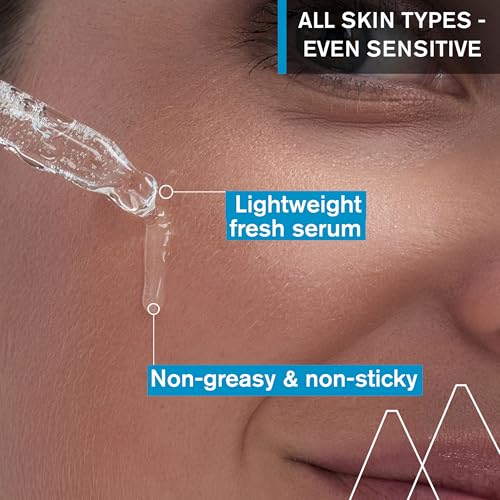 URIAGE Serum Booster H.A. | 1.5% Pure & Natural Hyaluronic Acid | Hydrates, Plumps, Smooths, Paraben Free, Non-Comedogenic, 30 mL / 1.01 oz