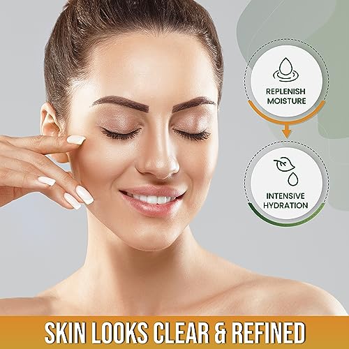 AMVital Turmeric Face Oil for Daily Use - Lightweight Facial Oil with Plant-Based Ingredients - Fast-Absorbing Formula for Smooth Looking Skin - 30ml Bottle