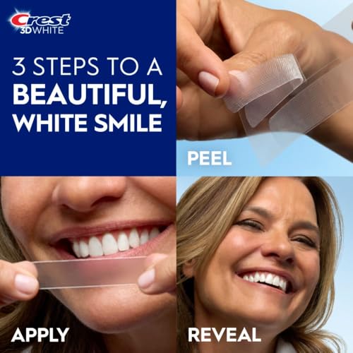 Crest 3D Whitestrips Age Renew ? Teeth Whitening Kit, 21 Treatments, Each with 1 Upper/1Lower, 42 Strips ? Crest 3DWhite Teeth Whitening Strips