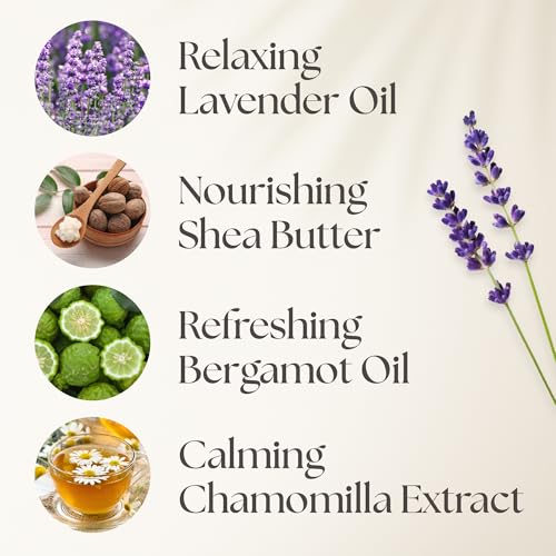 Nurture by Nature Relaxing Spa Gifts for Women - New Mom Gifts Care Package for Women with Deep Sleep Pillow Spray & Bath Salts, Vegan & Cruelty Free New Mommy Essentials - Baby Shower Gift Baskets