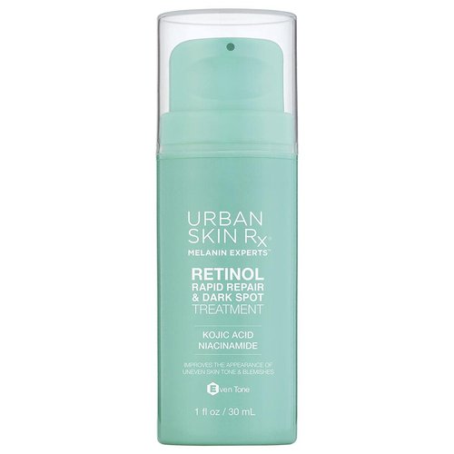 Urban Skin Rx® Retinol Rapid Repair + Dark Spot Treatment Facial Serum, Targets Fine Lines, Hyperpigmentation & Blemishes, Improves Appearance of Tone, Scarring, Fine Lines & Enlarged Pores,1 Fl Oz