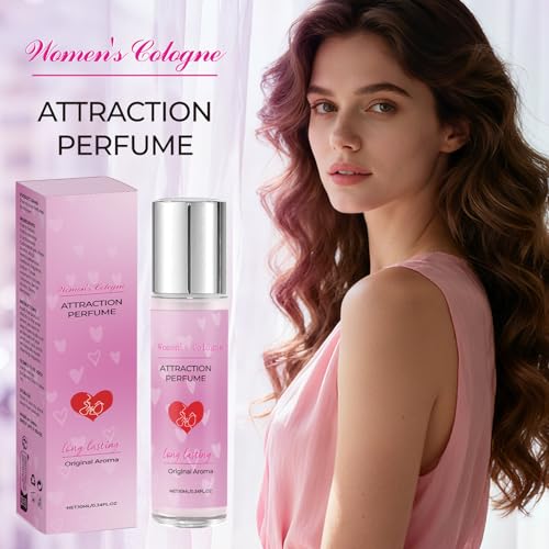2PCS Pheromone Perfume for Women, Long Lasting Women's Cologne Travel Size, Pheromone Perfumes Attract Men, Roller Ball Design, Portable and Fruity