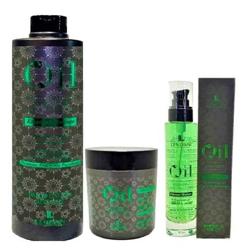 Lendan Moringa Shampoo Kit 1000 ml / 1000 ml + Oil + Mask 500 ml