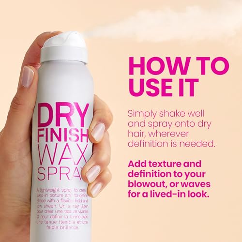 ELEVEN AUSTRALIA Dry Finish Wax Texture Spray for Fine Hair - Texturizing Hair Spray for Women & Men, Adds Volume, Hold, & Shine, Flexible Holding Hairspray, Matte Finish, Paraben & Gluten Free - 6 oz