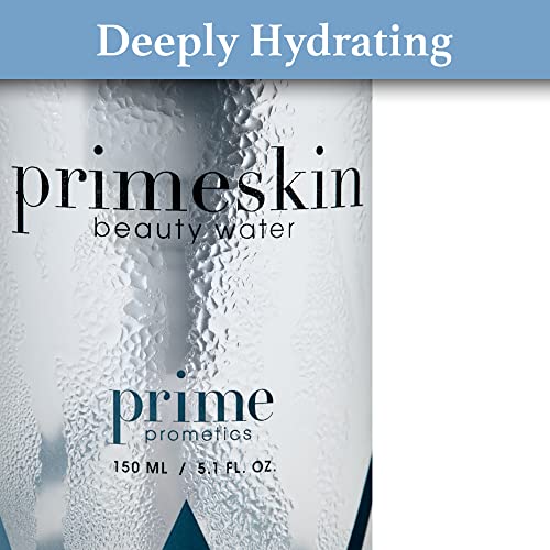 PRIME PROMETICS PrimeSkin Beauty Water ? Deeply Hydrating Pro-Age Make-Up Remover for Mature Women ? Clean, One Swipe ? for All Skin Types ? pH balanced, Hypoallergenic
