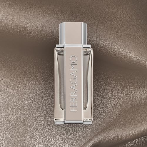 FERRAGAMO Bright Leather Eau de Toilette Pour Homme, Cologne Spray for Men
