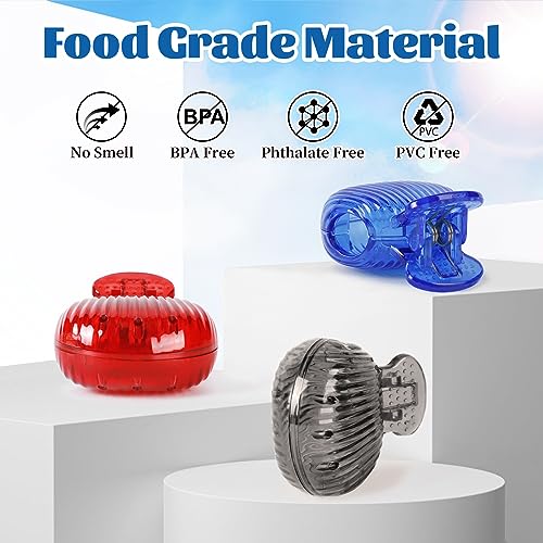 UCEC 6 Pack Toothbrush Covers Caps, Toothbrush Protector Head Covers Case, Plastic Clip Tooth Brush Cover for Travel, Camping, Bathroom, School, Business