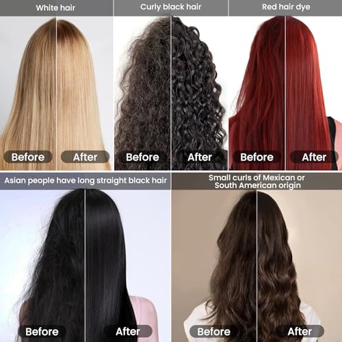 Keratin & Collagen Hair Mask with Argan Oil ? Deep Repair Conditioner for Dry, Damaged Hair ? Hydrating & Strengthening Treatment, 500ml (16.9 oz)
