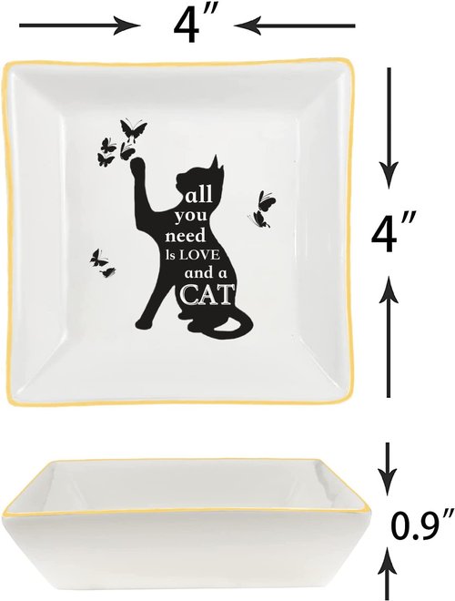 Cat Lovers' Gifts - Black Cat Zipper Makeup Bag & Travel Toiletry Pouch Organizer