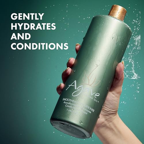 Agave Smoothing Conditioner Lightweight Moisture Infusion & Frizz Control, Sulfate-Free, Color-Safe