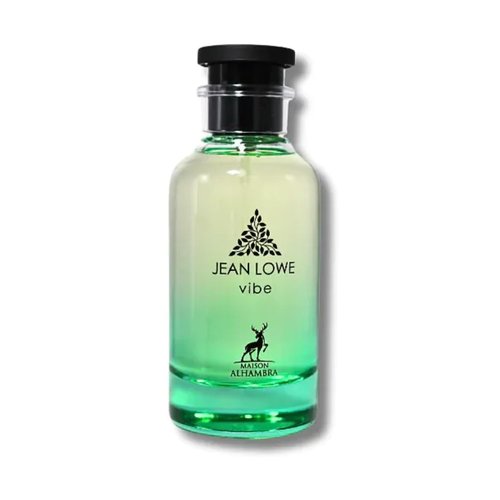 Maison Alhambra Jean Lowe Vibe – Citrus, Fruity, Aromatic, Woody – Eau de Parfum Spray for Unisex, 3.4 Ounce / 100 ml