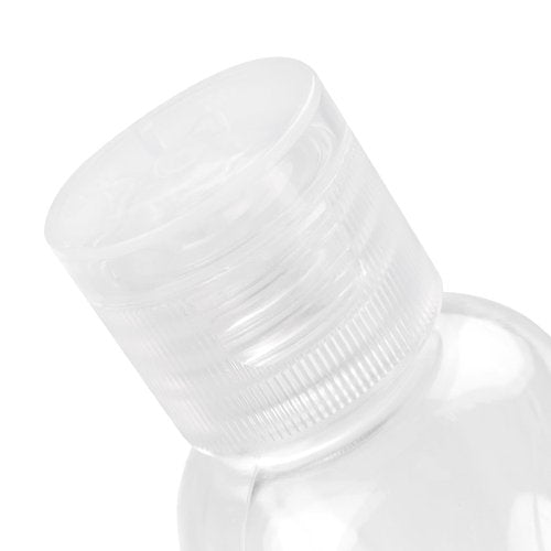 80 PCS 2 oz Clear Plastic Empty Bottles, Leak Proof Travel Size Bottles with Flip Cap For Body Wash, Shampoo, Lotion, Conditioner