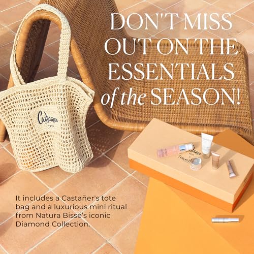 Casta?er x Natura Biss? Skincare Discovery Set, A Complete 6-piece Routine In An Exclusive Raffia Tote Bag
