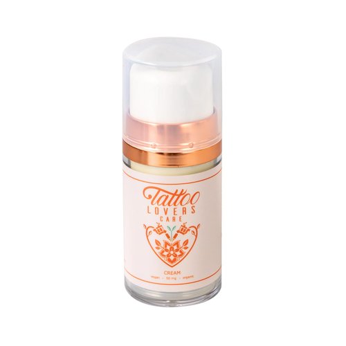 Tattoo Cream by Tatoo Lovers Care - Tattoo Aftercare Lotion Moisturizer Promotes Skin Healing, Revitalizing for Redness, Swelling, Scabbing, Speed Up Healing Preserves Ink Jojoba Oil, Arnica, Shea 2oz