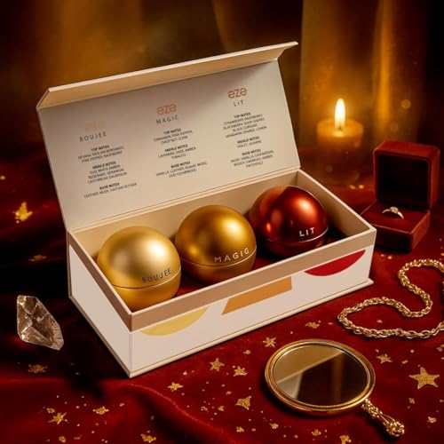 EZE Elevate Unisex Perfume Combo - Pack of 3 (30ml Each) | Lit, Boujee & Magic | Long Lasting Luxury Fragrance Set for Men & Women | Premium Eau De Parfum Gift Set