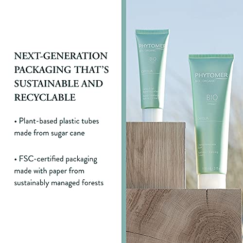 Phytomer Cyfolia Organic Moisturizing Cream | Healthy, All-Natural Facial Moisturizer | Certified Organic | Ultra-Comforting Hydrating Cream | 50ml