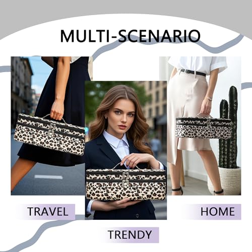 Double-Layer Carrying Case Apply to Revlon One-Step Hair Dryer, Travel Bag for Hair Volumizer/Styler,Water Resistant Storage Organizer Box,Compatible with FlexStyle Attachment (Bag Only)