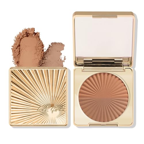 L.A. Girl Duo Bronzer, Shadowplay, Matte Finish, Medium Buildable Coverage, Two-in-One Compact Powder, Sculpting & Bronzing, Light/Medium Skin Tones GFP686